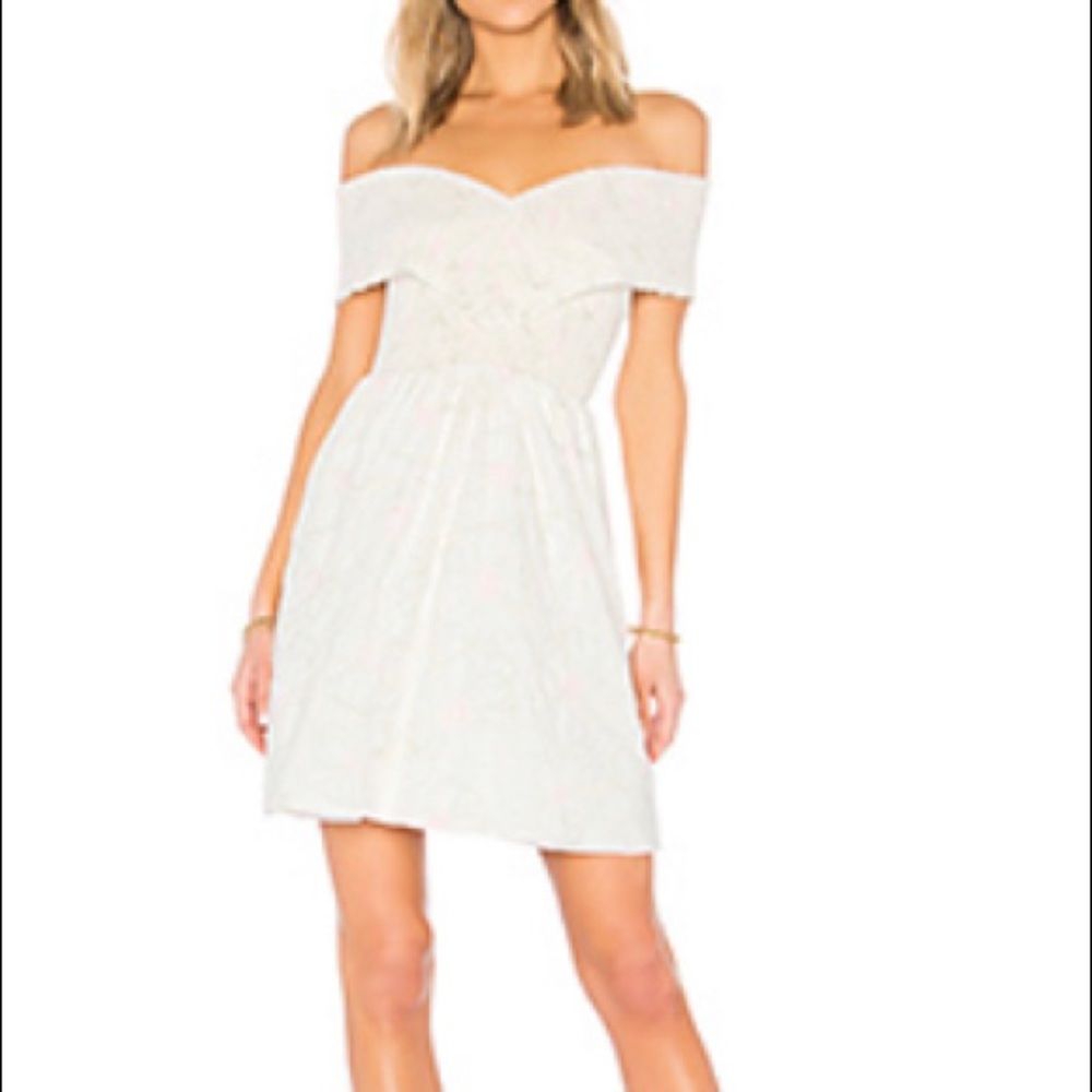 Off the Shoulder dress, purchased from revolve